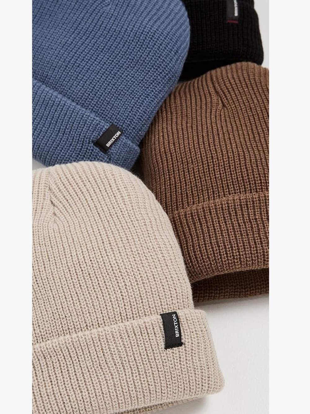 Brixton Beige Knit Beanie ,new one size.